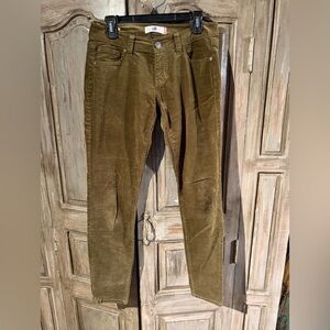 CAbi' Moss Skinny Corduroy Pants